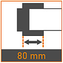 80 mm (ORS8)